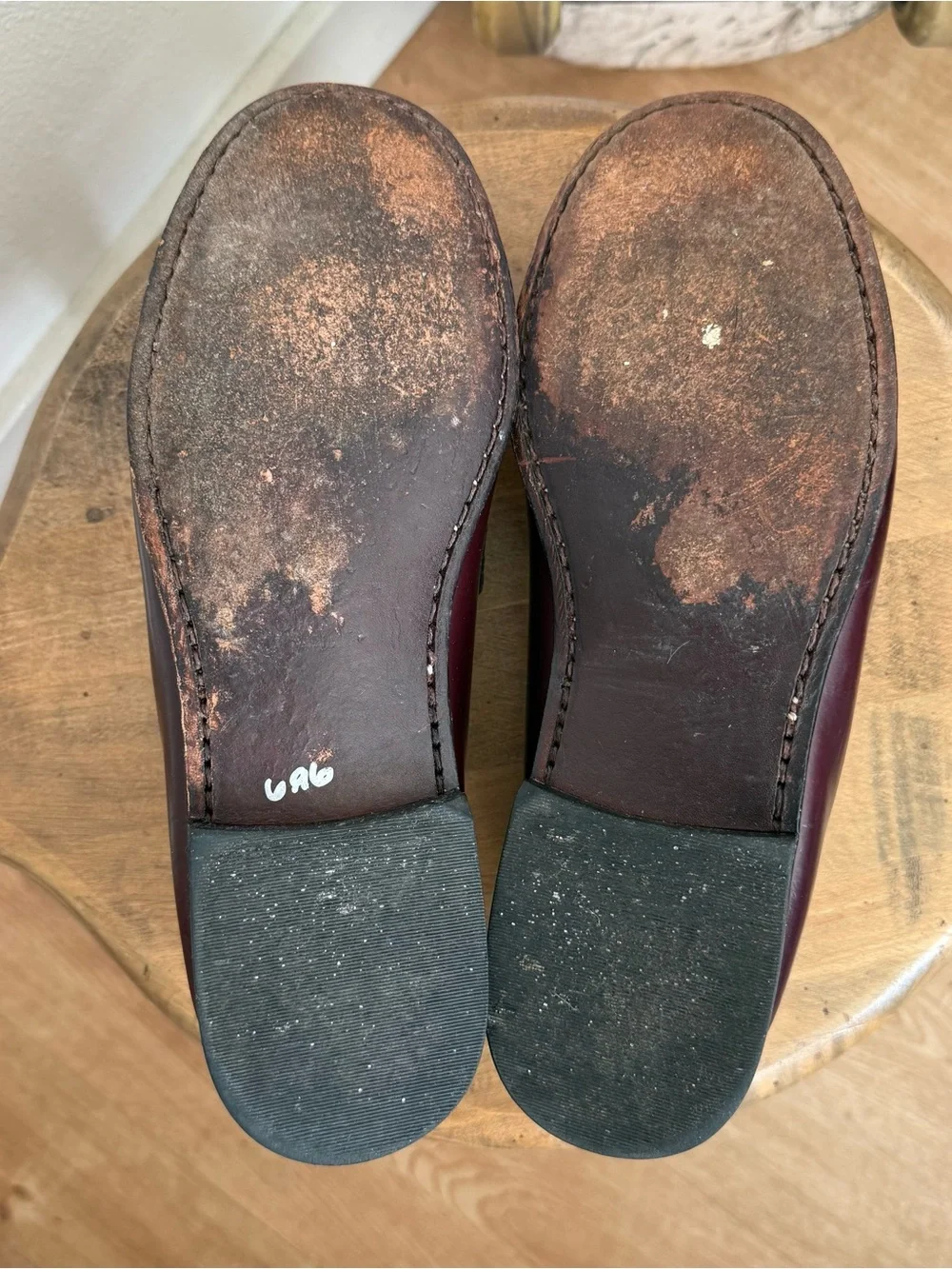 Vintage 90s 2000s Leather Penny Loafers Brooks Brothers ~ Size 5.5 M / 7 W